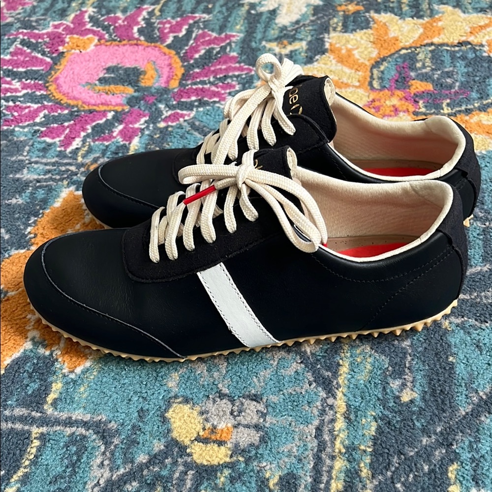 PLAE Black and White Sneakers ecols womens 8 new nwt